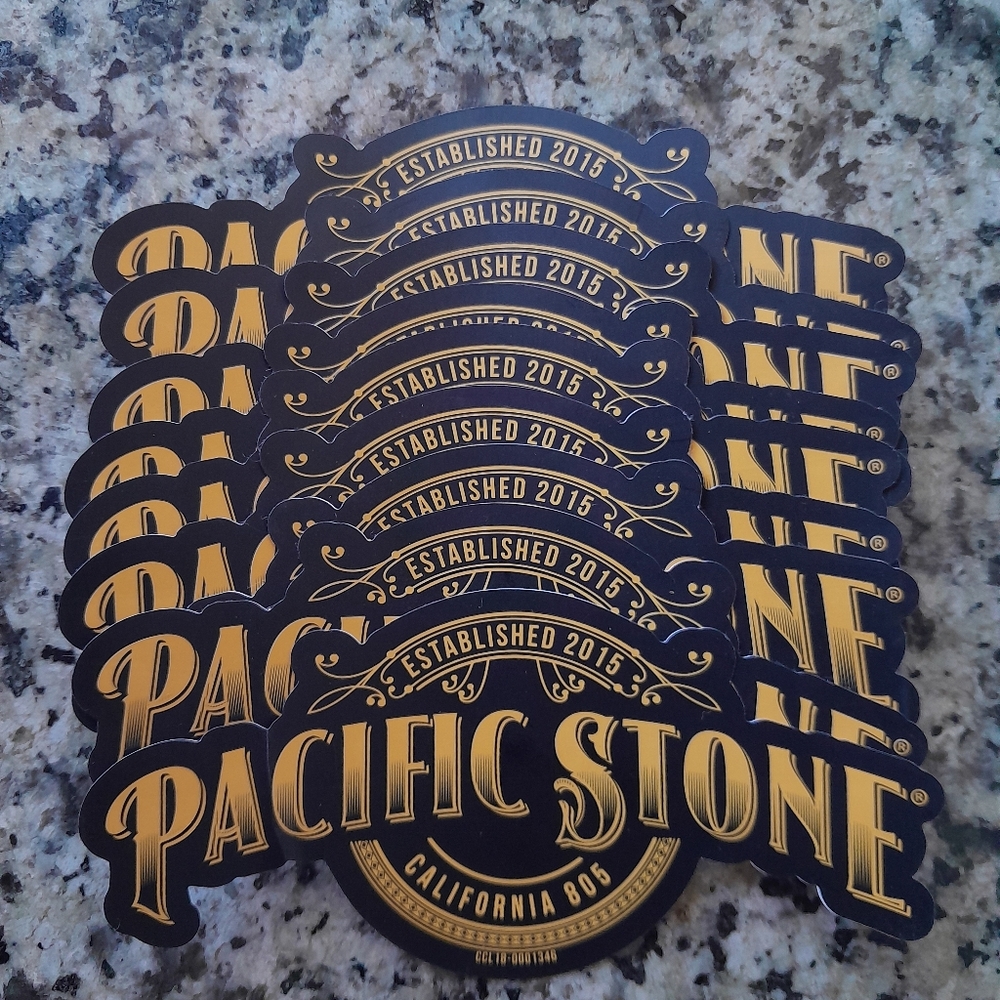 Pacific Stone Stickers